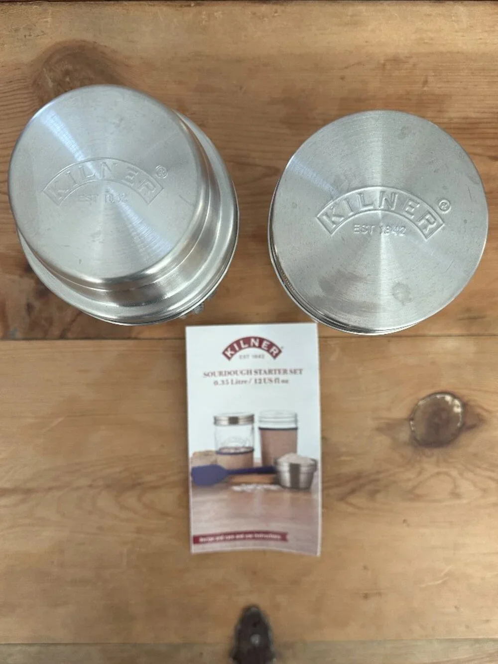 Kilner jars are
